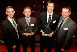 Filippo Dall'Osso premiato in occasione del Resilient Australia Award 